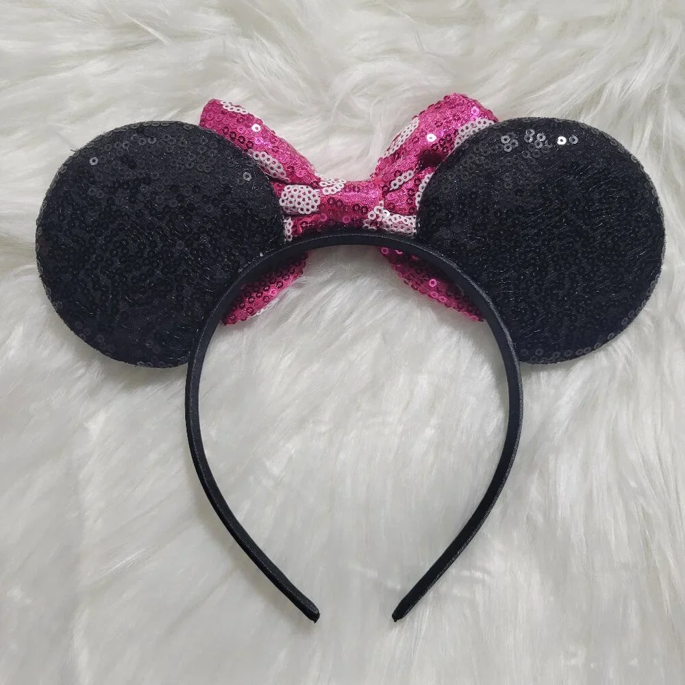 Minnie Mouse Pink Bow Ears